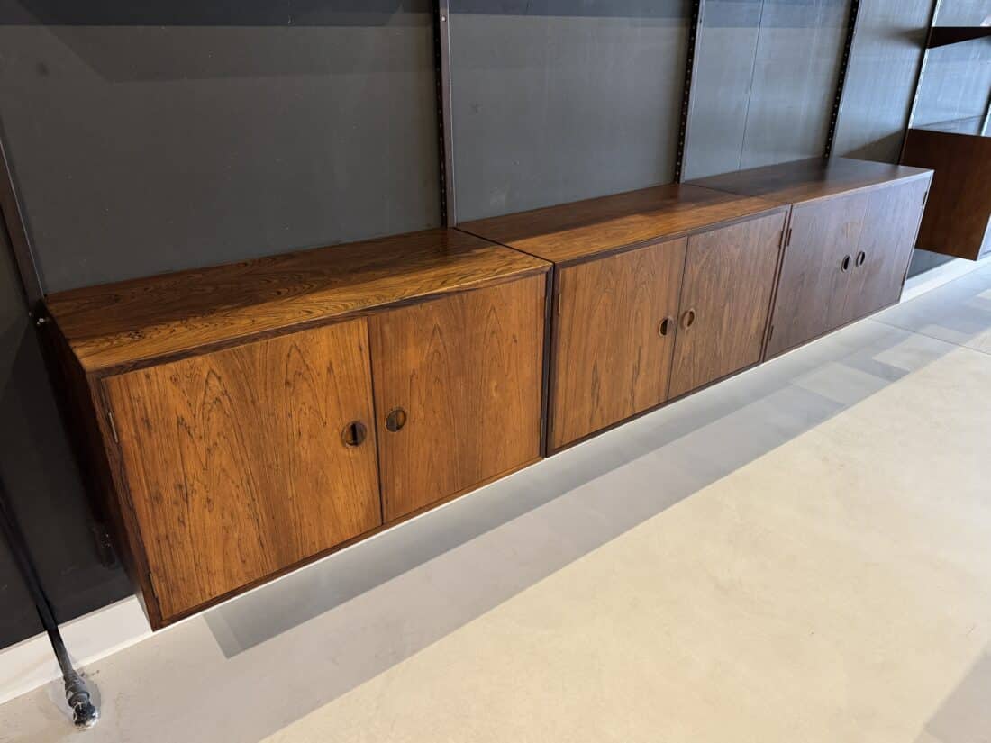 Vintage Wandsysteem Palissander