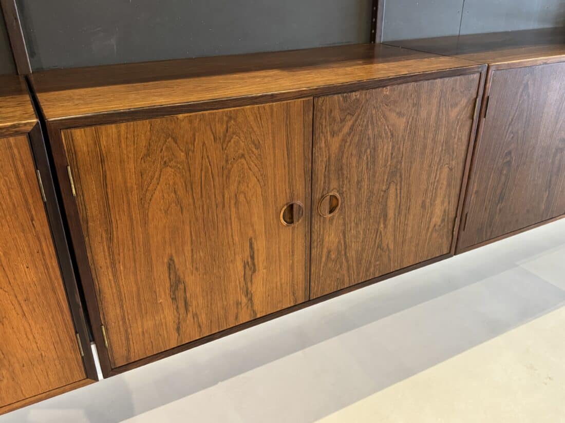 Vintage Wandsysteem Palissander