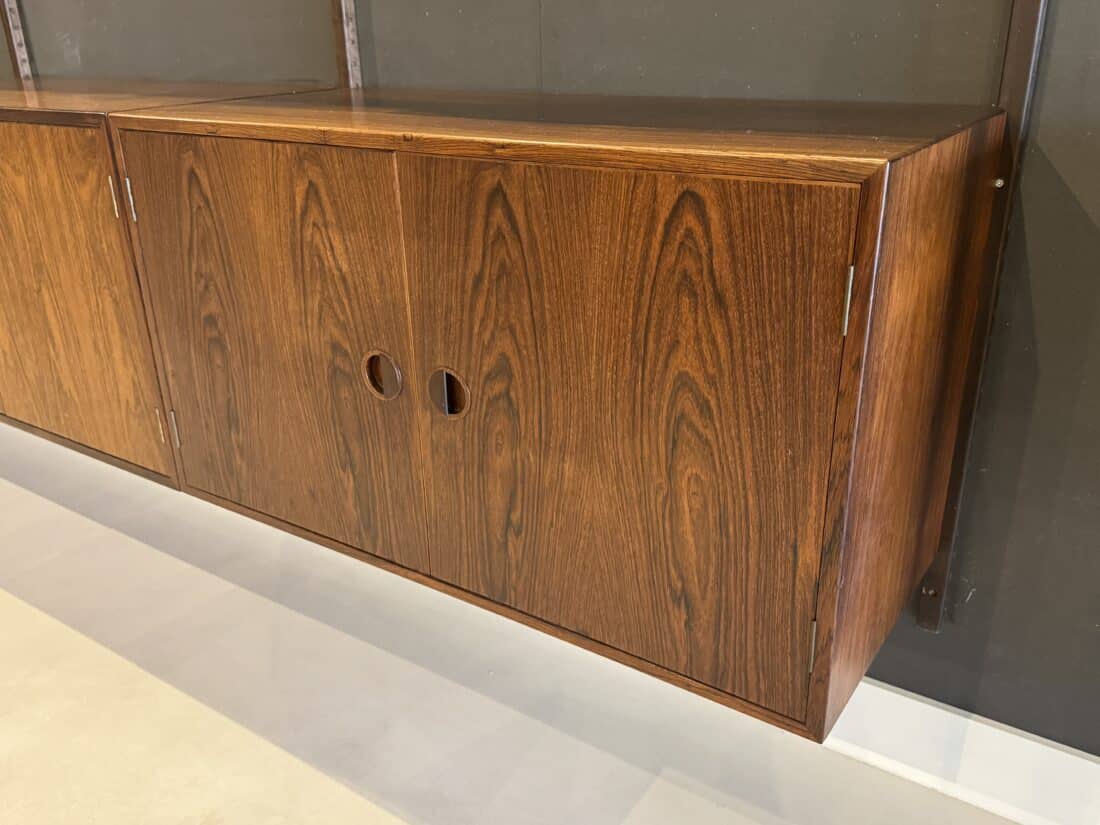 Vintage Wandsysteem Palissander