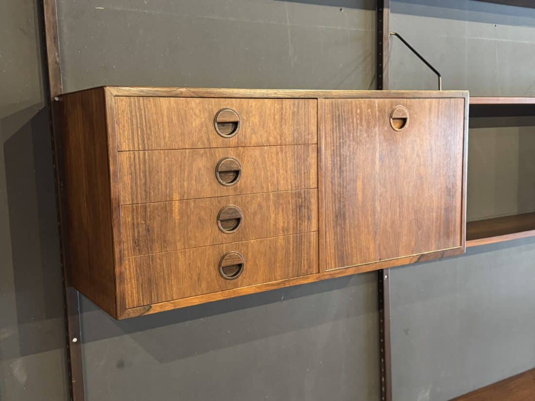 Vintage Wandsysteem Palissander
