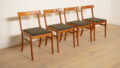 4 x dining chair | Ole Wanscher | Cherry wood | Re-upholstered