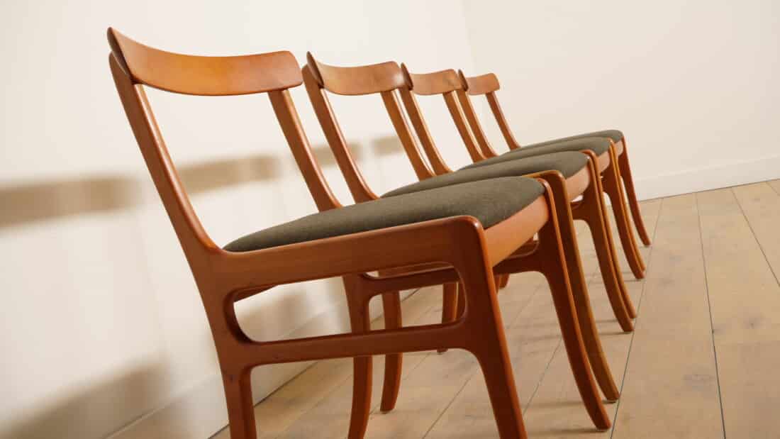 Trp Post Container Data Trp Post Id 22060 4 X Dining Chair Ole Wanscher Cherry Reupholstered Trp Post Container