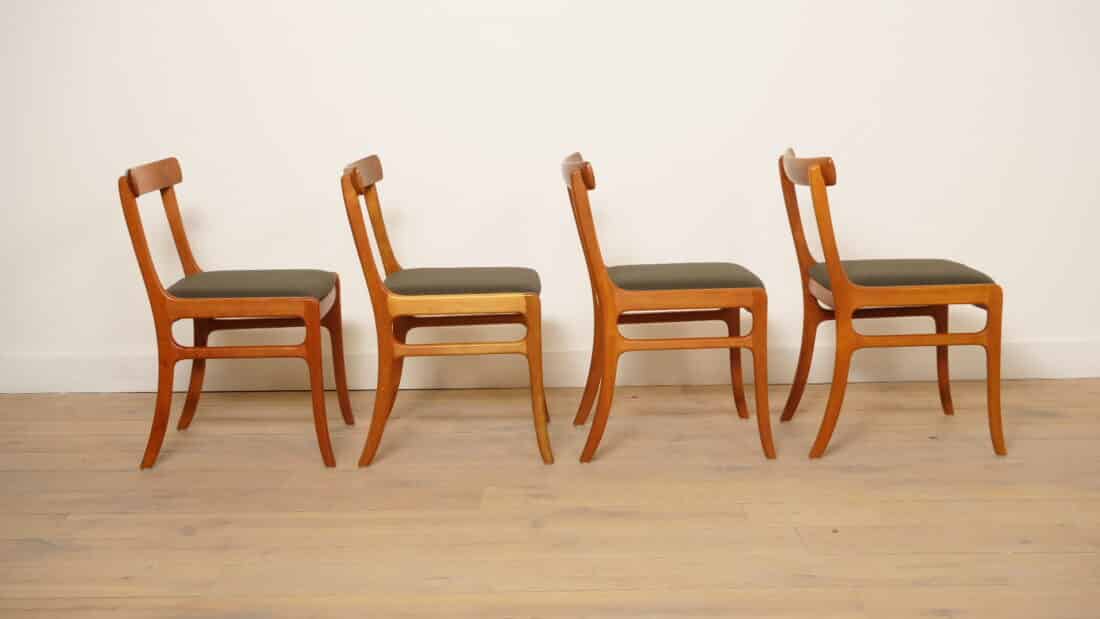 Trp Post Container Data Trp Post Id 22060 4 X Dining Chair Ole Wanscher Cherry Reupholstered Trp Post Container