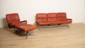 Vintage sofa | 3-seater | armchair + footstool | King sofa | Leather