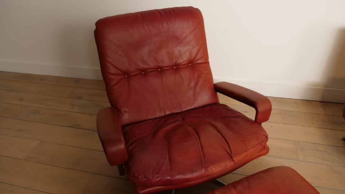 Trp Post Container Data Trp Post Id 22087 Vintage Zithoek 3 Zits Fauteuil Hocker King Sofa Leer Trp Post Container