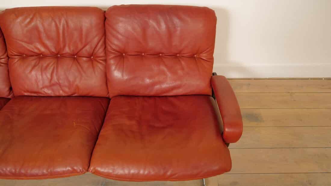 Trp Post Container Data Trp Post Id 22087 Vintage Zithoek 3 Zits Fauteuil Hocker King Sofa Leer Trp Post Container
