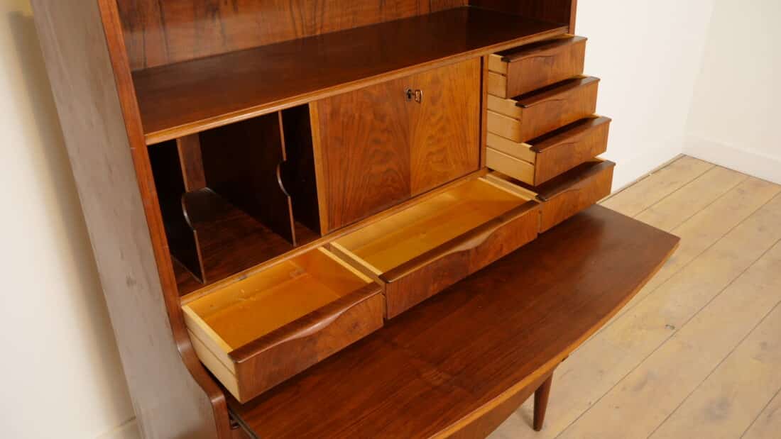 Trp Post Container Data Trp Post Id 22227 Vintage Secretaire Danish Walnut Trp Post Container