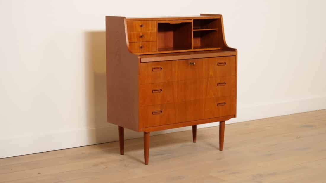 Trp Post Container Data Trp Post Id 22387 Vintage Secretaire Teak 84 Cm Trp Post Container
