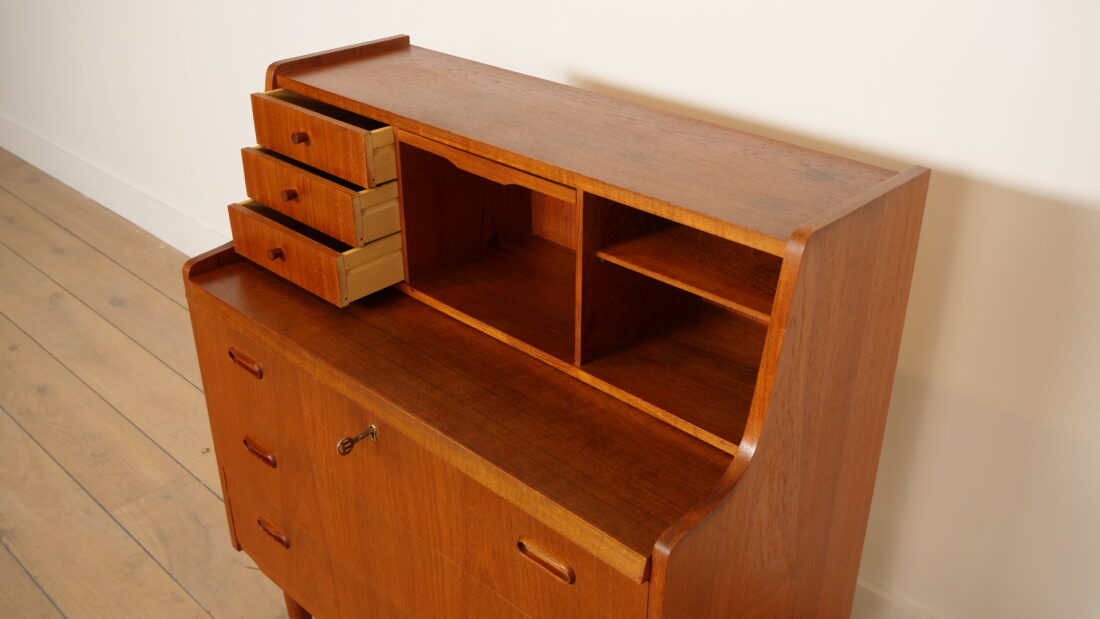 Trp Post Container Data Trp Post Id 22387 Vintage Secretaire Teak 84 Cm Trp Post Container