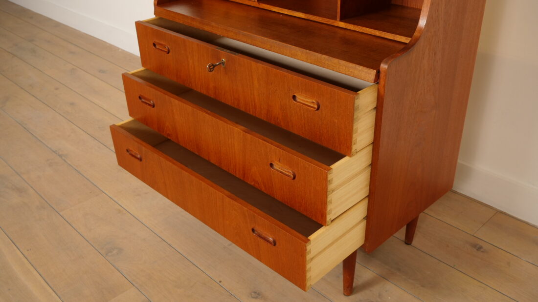 Trp Post Container Data Trp Post Id 22387 Vintage Secretaire Teak 84 Cm Trp Post Container