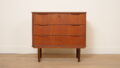 Commode danoise vintage | Teck | 3 tiroirs