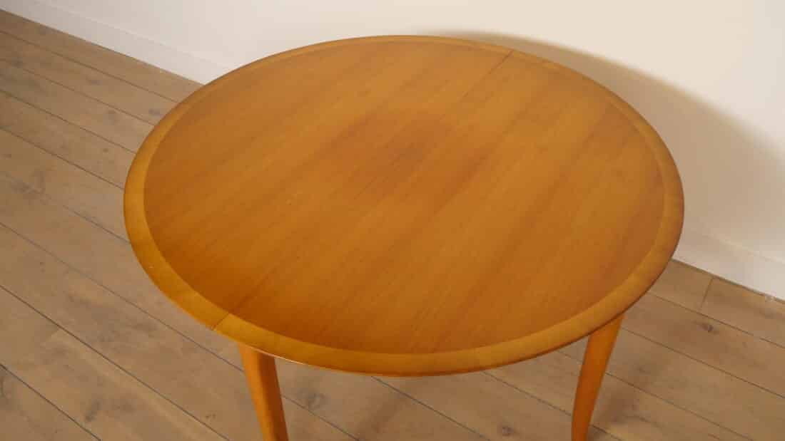 Vintage Ronde Eettafel Uitschuifbaar 1960s
