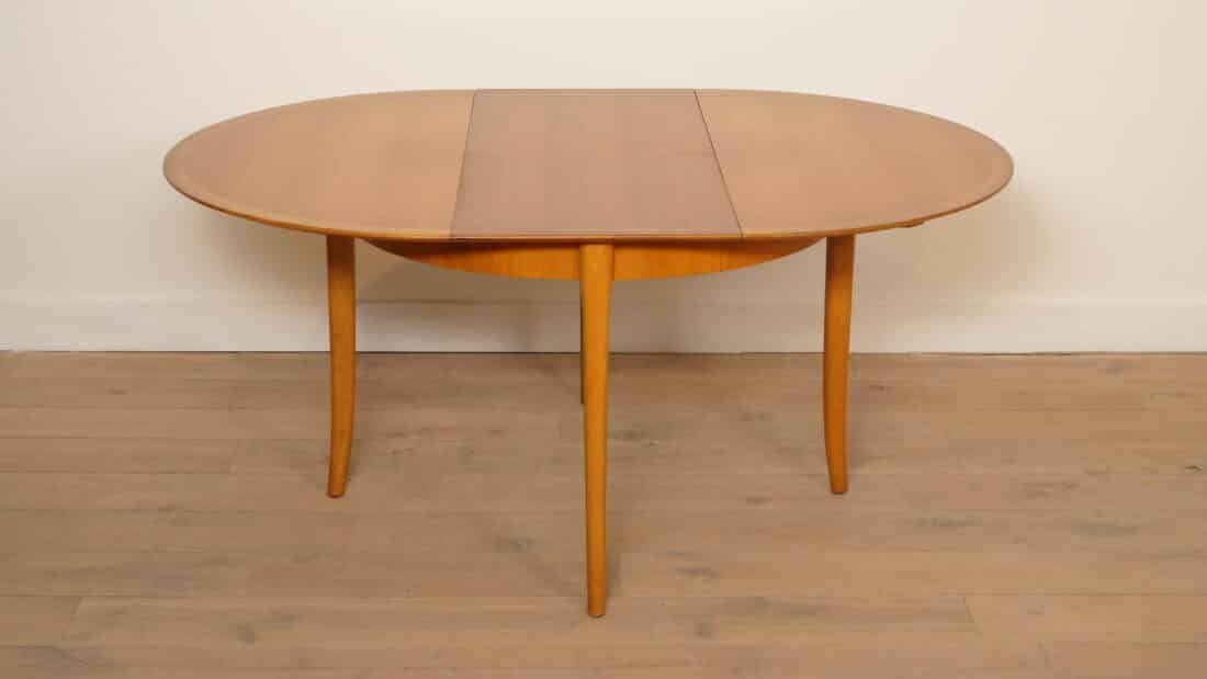 Vintage Ronde Eettafel Uitschuifbaar 1960s