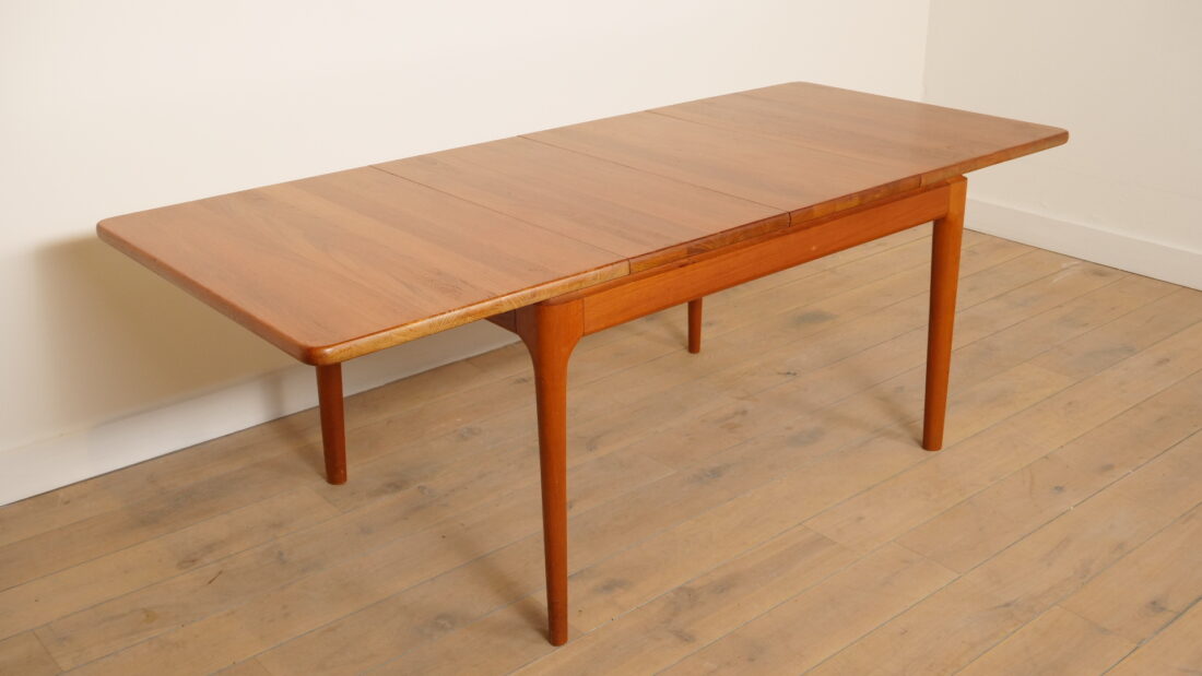 Trp Post Container Data Trp Post Id 22399 Vintage Eettafel Massief Teakhout Uitschuifbaar Glostrup Trp Post Container