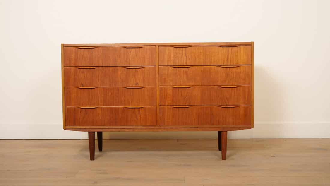 Vintage Dressoir Teak Ladekast Deens Design