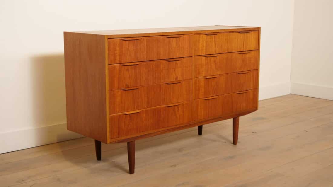 Vintage Dressoir Teak Ladekast Deens Design