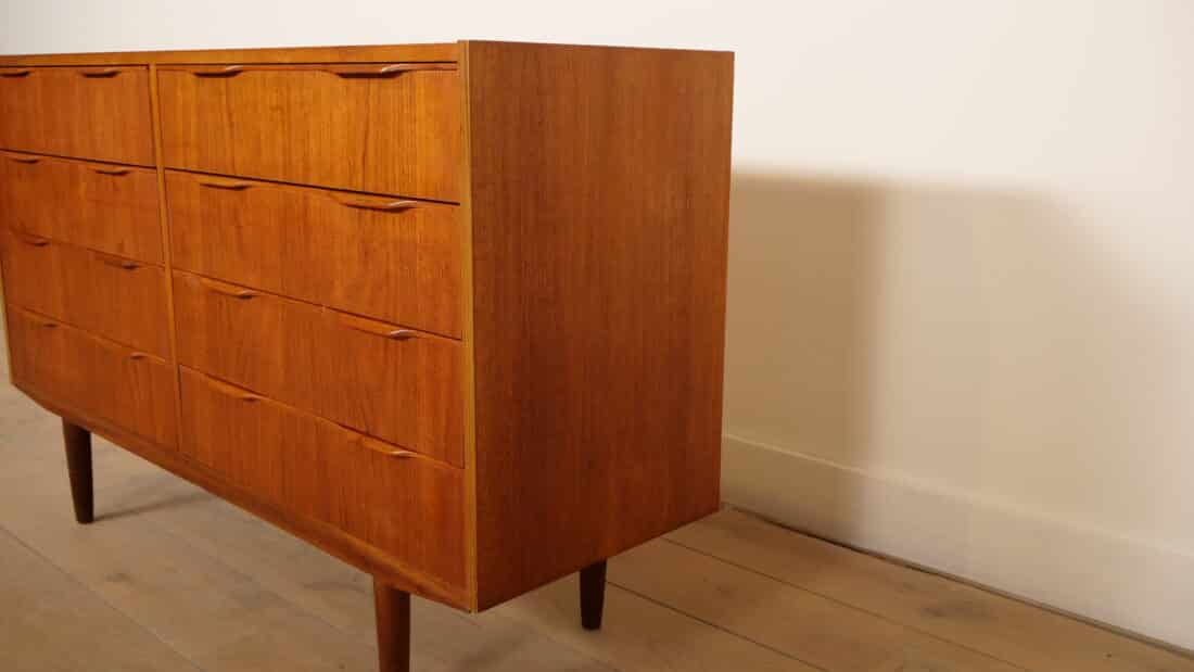 Vintage Dressoir Teak Ladekast Deens Design