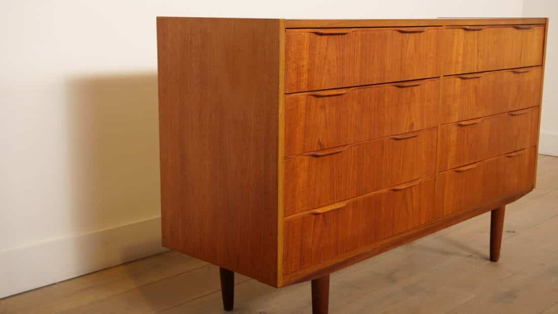 Vintage Dressoir Teak Ladekast Deens Design