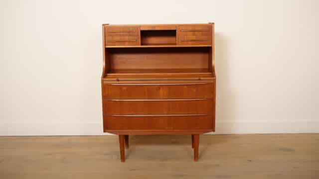 Vintage Secretaire Teak 88 Cm