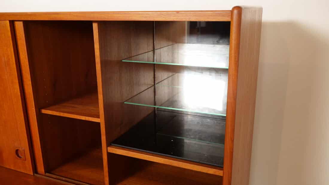 Vintage Highboard Johannes Andersen Deens Design Teak