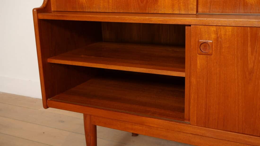 Vintage Highboard Johannes Andersen Deens Design Teak