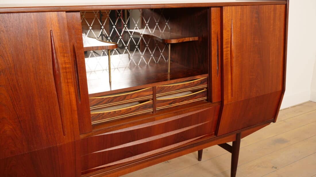 Trp Post Container Data Trp Post Id 22718 Vintage Highboard Wall Cabinet Teak 1960s Trp Post Container