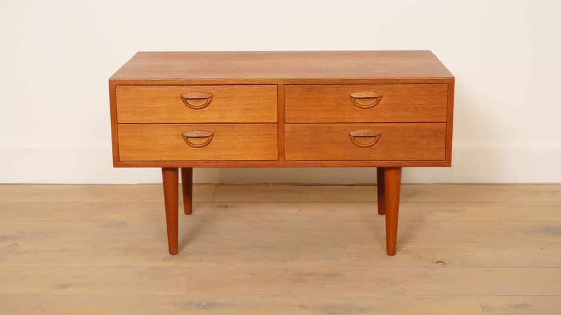 Vintage Chest of Drawers Kai Kristiansen Danish Design Teak Mid Century Modern