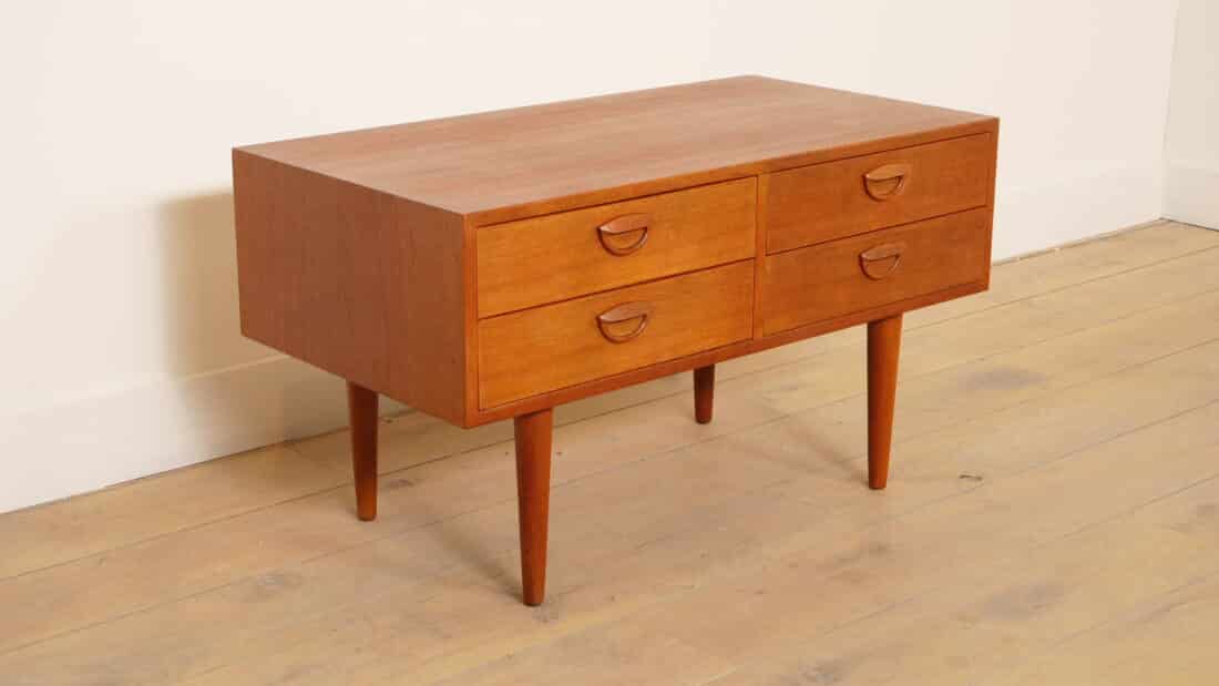 Vintage Chest of Drawers Kai Kristiansen Danish Design Teak Mid Century Modern
