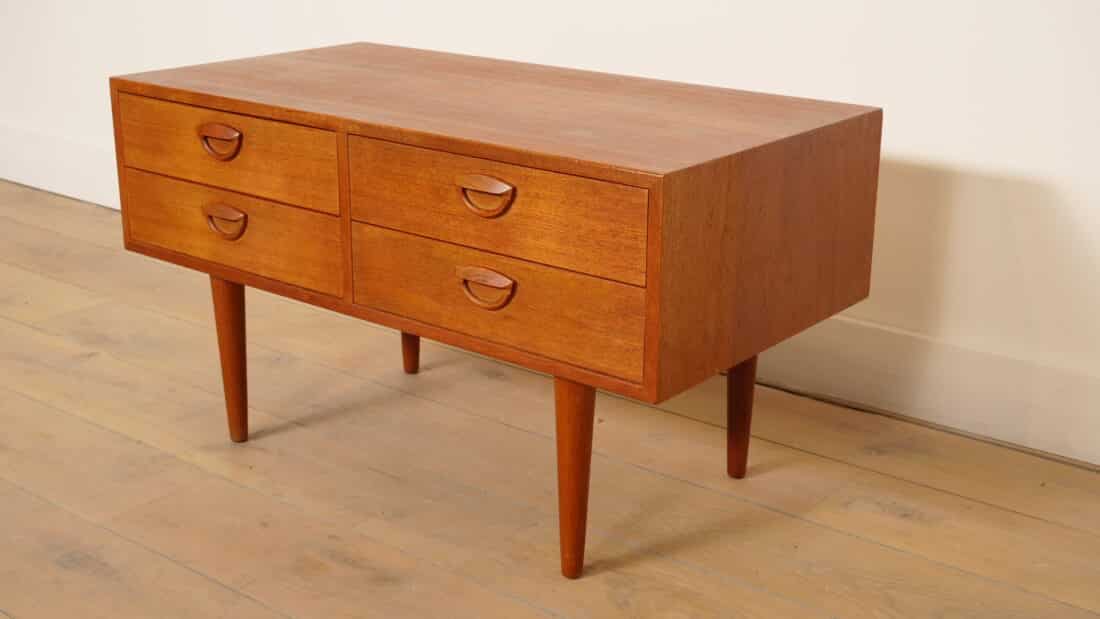 Vintage Chest of Drawers Kai Kristiansen Danish Design Teak Mid Century Modern
