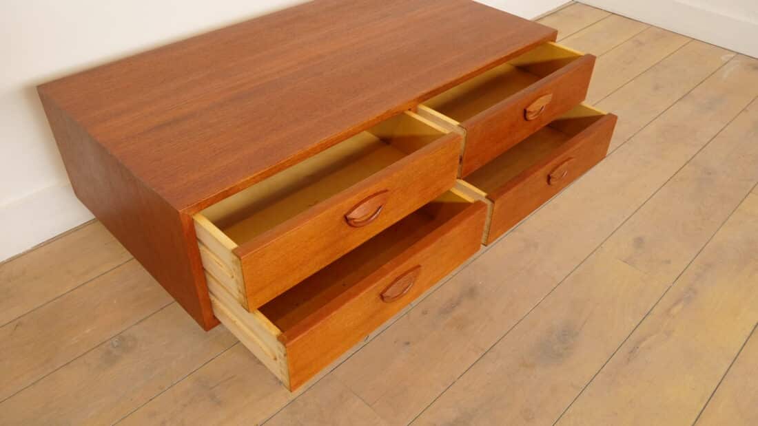 Vintage Chest of Drawers Kai Kristiansen Danish Design Teak Mid Century Modern