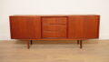 Vintage dressoir | Schuifdeuren | Scandinavisch design | 183cm