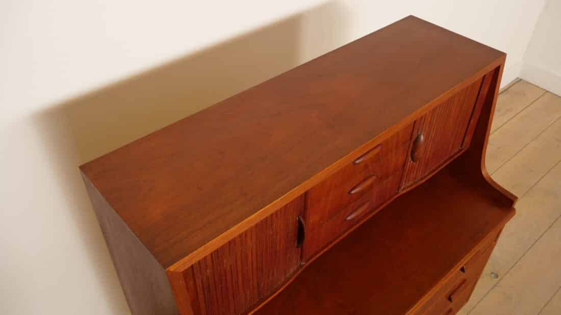 Vintage Secretaire Deens Teak 90 Cm
