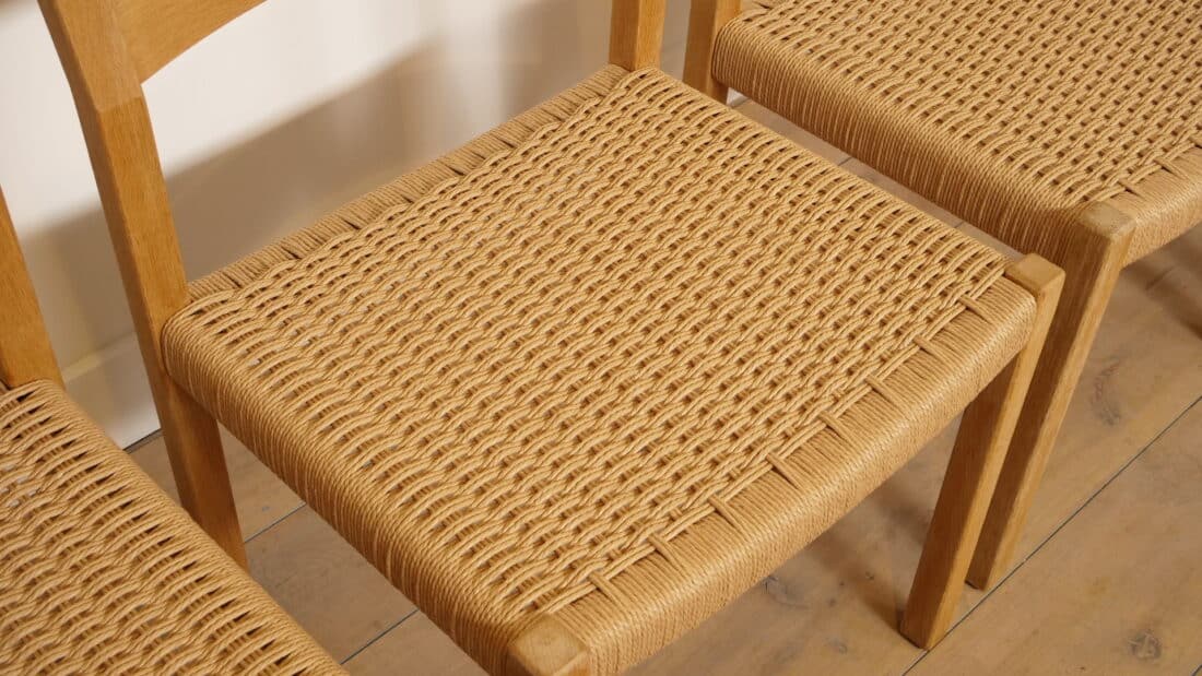 Trp Post Container Data Trp Post Id 22867 6 X Dining Chair Jorgen Henrik Mller Model 401 Papercord Oak Restored Trp Post Container