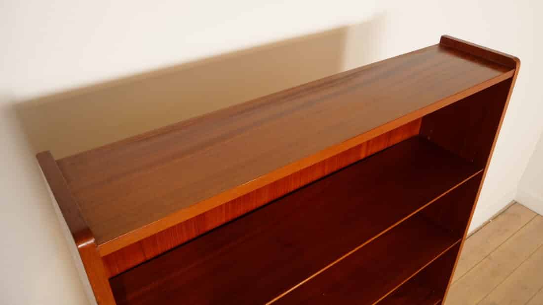 Vintage Highboard Boekenkast Teak Johannes Sorth