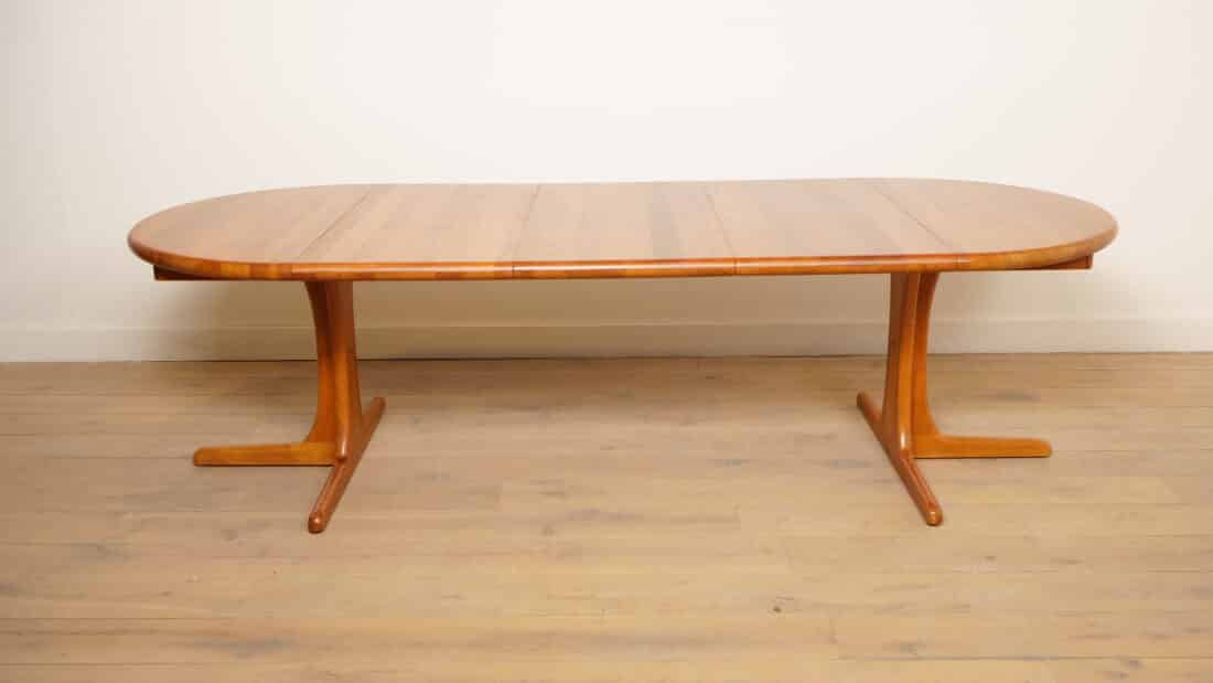 Vintage Ronde Eettafel Xl Uitschuifbaar 110 Cm 8211 310 Cm Teak Vintage Ronde Eettafel Xl Uitschuifbaar 110 Cm 8211 310 Cm Teak
