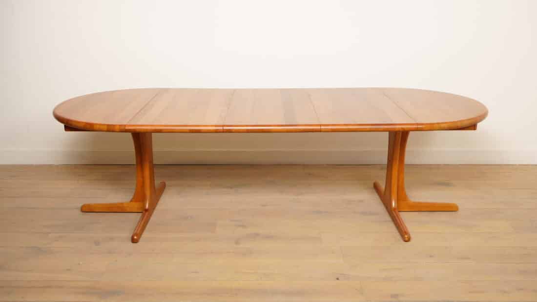 Vintage Ronde Eettafel Xl Uitschuifbaar 110 Cm 8211 310 Cm Teak Vintage Ronde Eettafel Xl Uitschuifbaar 110 Cm 8211 310 Cm Teak