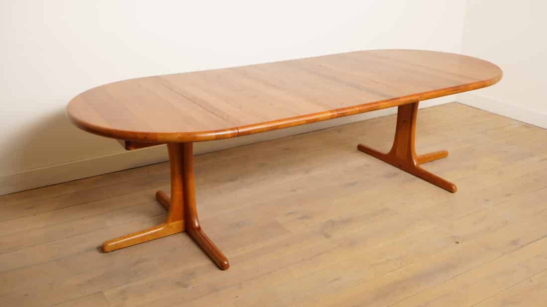 Vintage Ronde Eettafel Xl Uitschuifbaar 110 Cm 8211 310 Cm Teak Vintage Ronde Eettafel Xl Uitschuifbaar 110 Cm 8211 310 Cm Teak