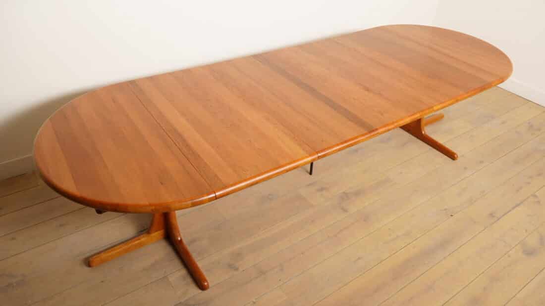 Vintage Ronde Eettafel Xl Uitschuifbaar 110 Cm 8211 310 Cm Teak Vintage Ronde Eettafel Xl Uitschuifbaar 110 Cm 8211 310 Cm Teak