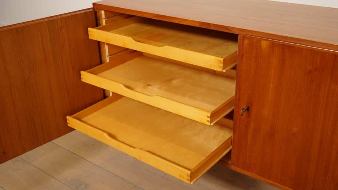 Vintage Dressoir Deens Teak Hundevad 138 Cm Vintage Dressoir Deens Teak Hundevad 138 Cm