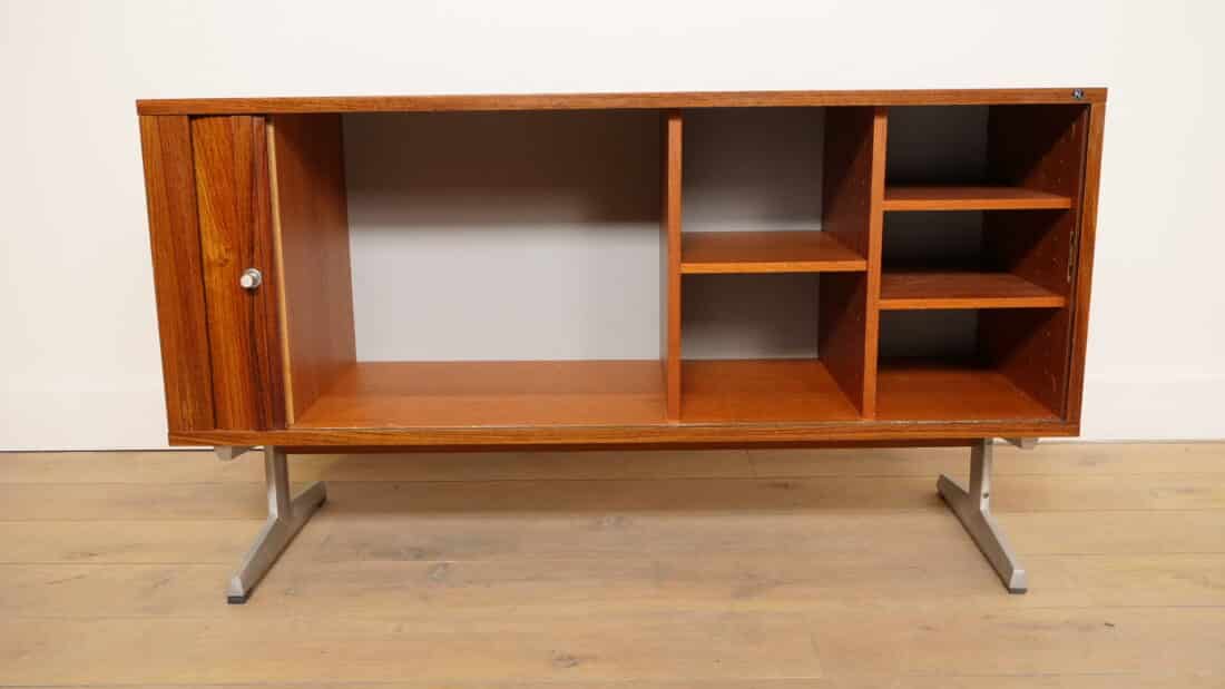 Trp Post Container Data Trp Post Id 23148 Vintage Dressoir Audiomeubel Palissander Chroom Onderstel 120 Cm Trp Post Container