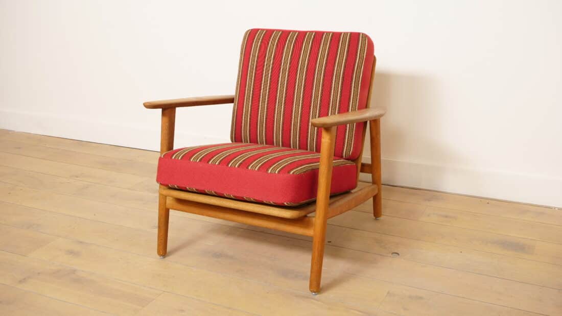 Trp Post Container Data Trp Post Id 23289 Vintage Fauteuil Eiken Rugleuning Verstelbaar Trp Post Container