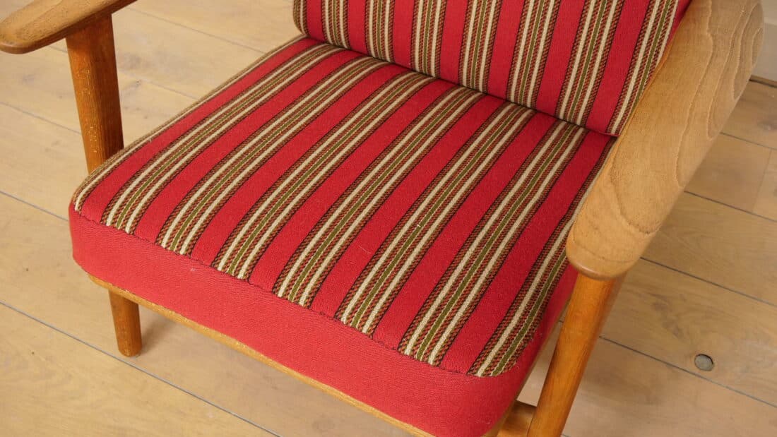 Trp Post Container Data Trp Post Id 23289 Vintage Fauteuil Eiken Rugleuning Verstelbaar Trp Post Container