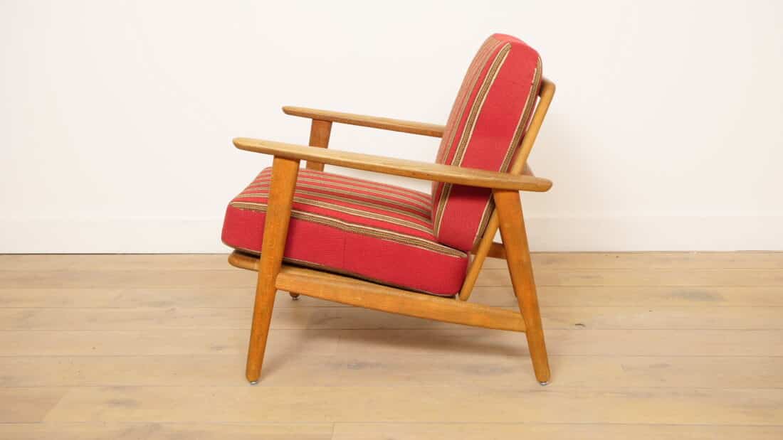 Trp Post Container Data Trp Post Id 23289 Vintage Fauteuil Eiken Rugleuning Verstelbaar Trp Post Container