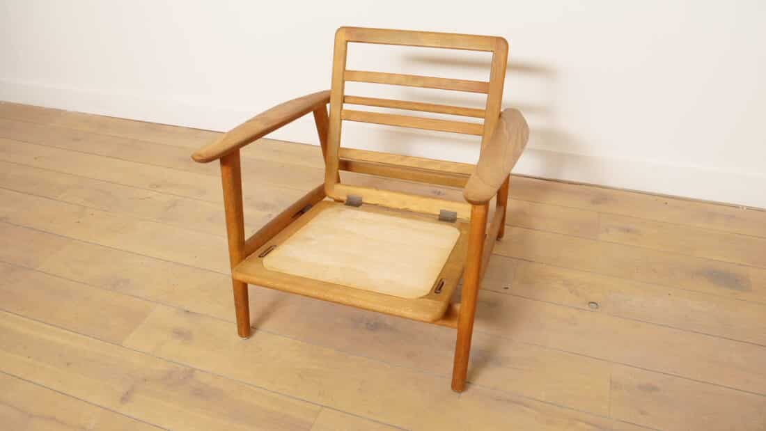 Trp Post Container Data Trp Post Id 23289 Vintage Fauteuil Eiken Rugleuning Verstelbaar Trp Post Container