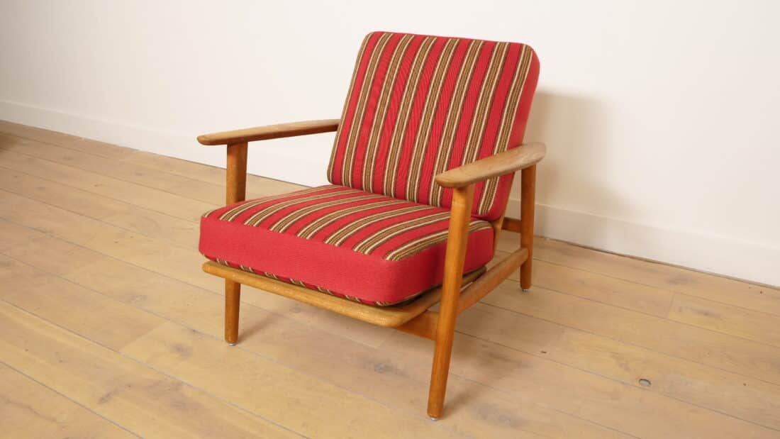 Trp Post Container Data Trp Post Id 23289 Vintage Fauteuil Eiken Rugleuning Verstelbaar Trp Post Container