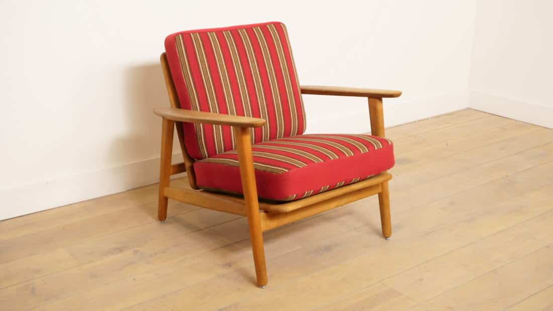 Trp Post Container Data Trp Post Id 23307 Vintage Fauteuil Eiken Rugleuning Verstelbaar Trp Post Container