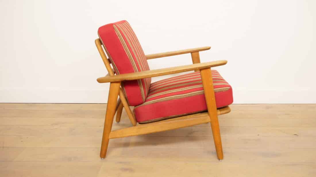 Trp Post Container Data Trp Post Id 23307 Vintage Fauteuil Eiken Rugleuning Verstelbaar Trp Post Container