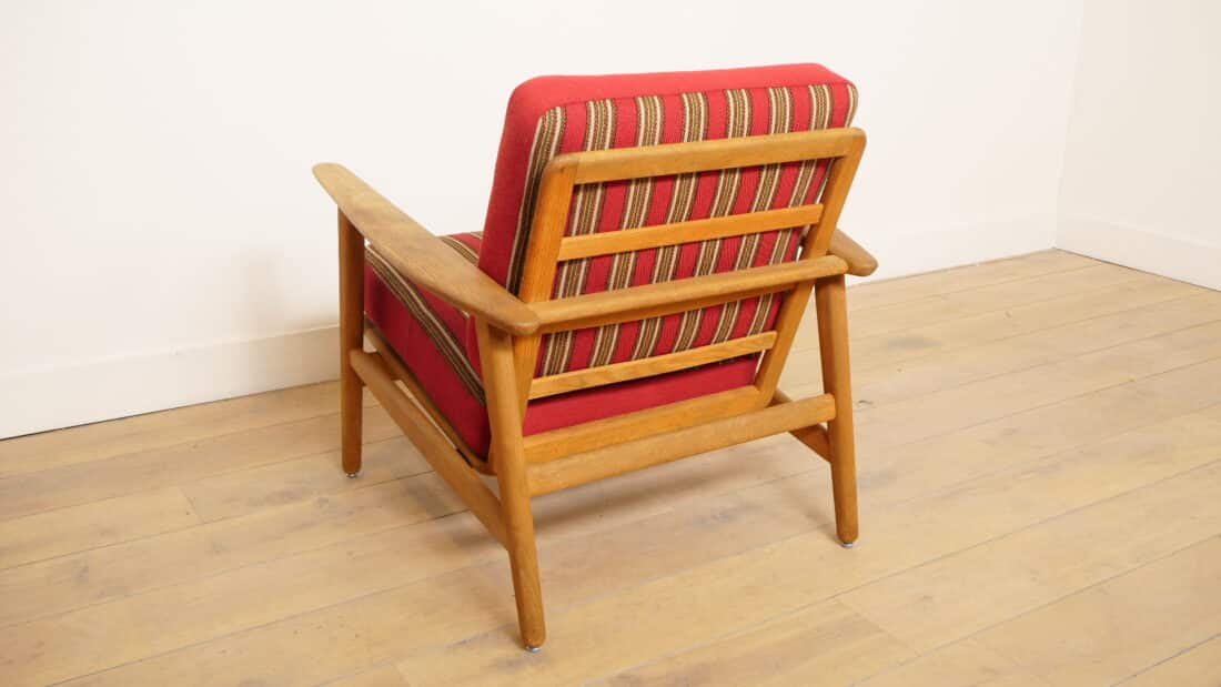 Trp Post Container Data Trp Post Id 23307 Vintage Fauteuil Eiken Rugleuning Verstelbaar Trp Post Container