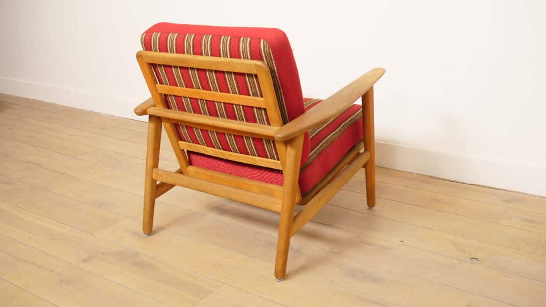 Trp Post Container Data Trp Post Id 23307 Vintage Fauteuil Eiken Rugleuning Verstelbaar Trp Post Container