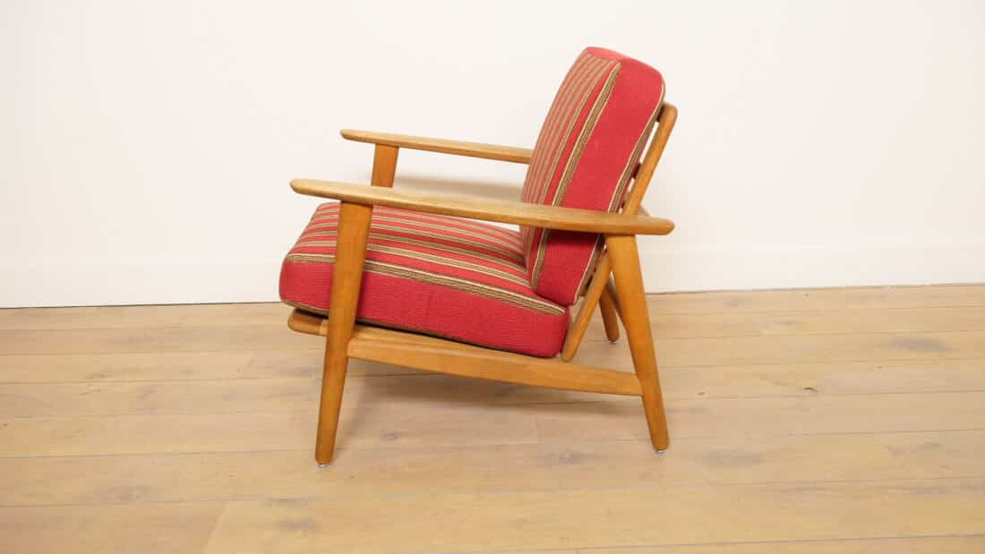 Trp Post Container Data Trp Post Id 23307 Vintage Fauteuil Eiken Rugleuning Verstelbaar Trp Post Container